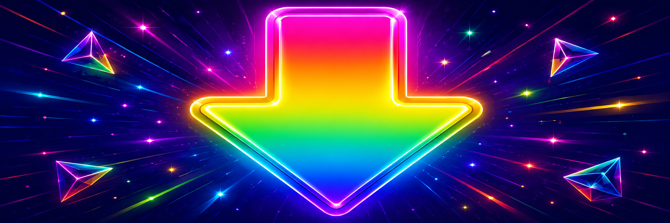 Down arrow sign preview