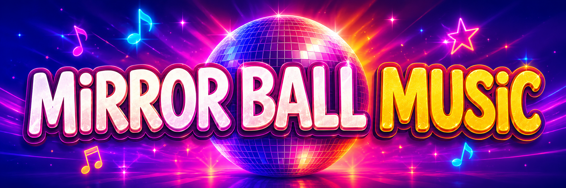 Mirror Ball Music sign preview