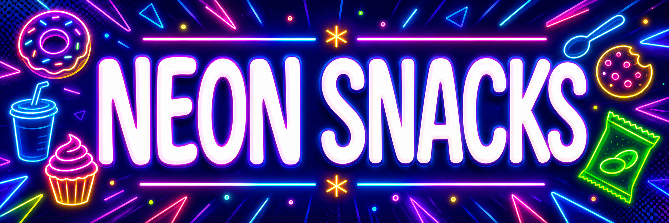 Neon Snacks sign preview