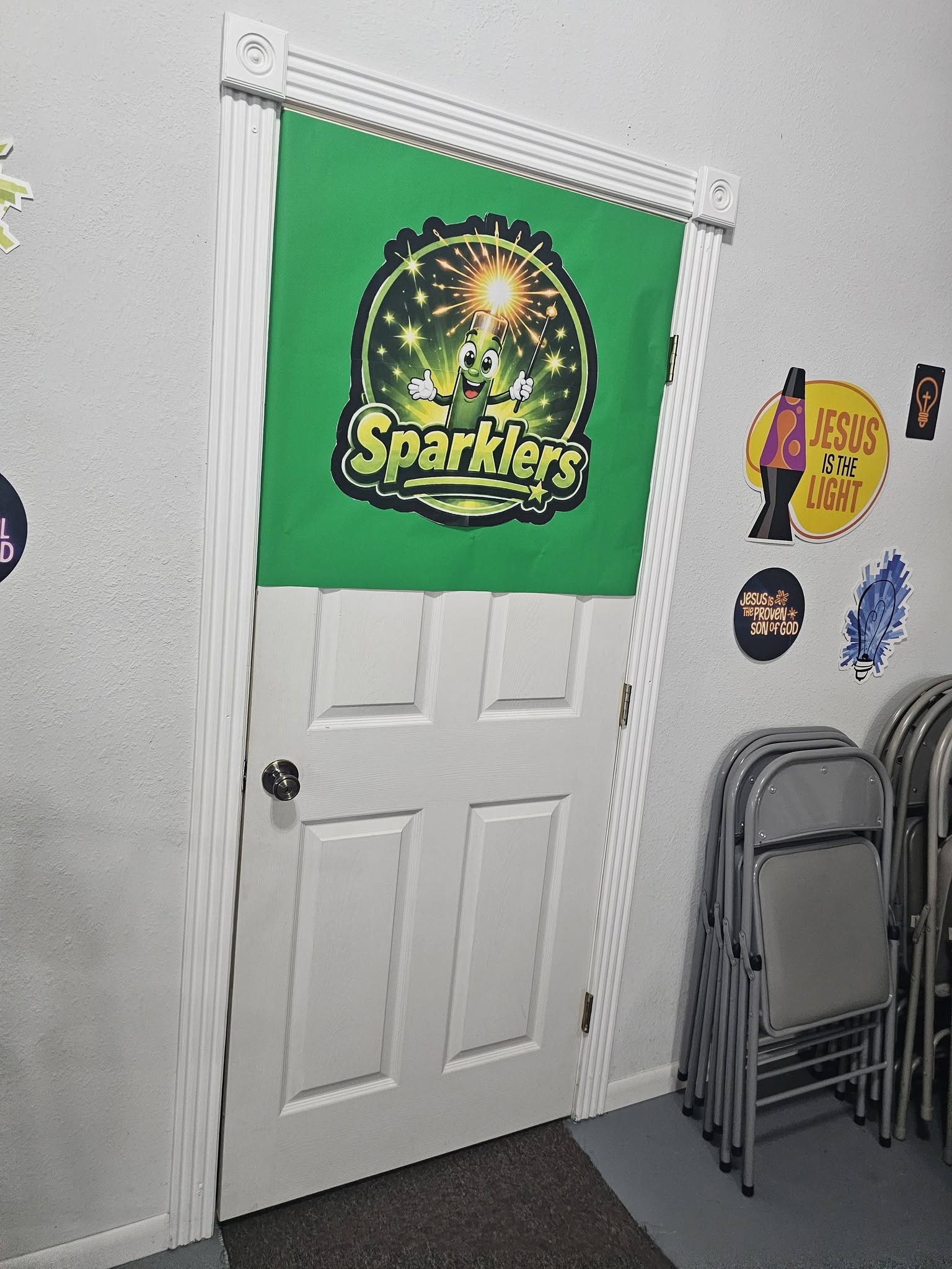 Third Illumination Station door display example